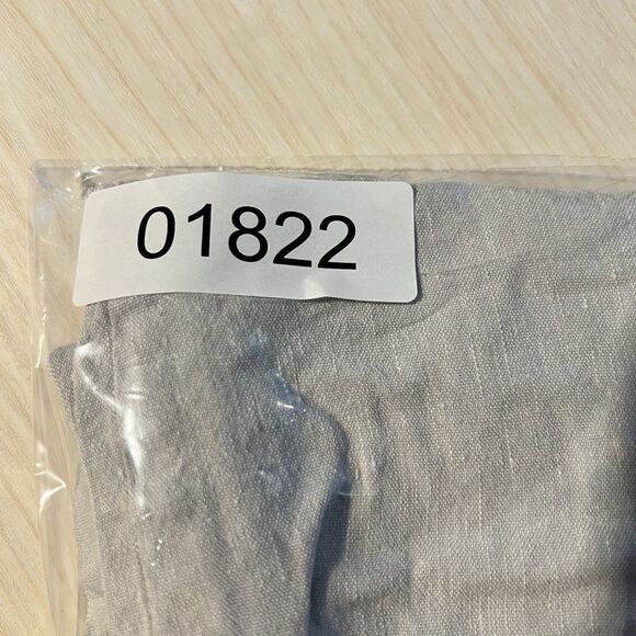 J. Jill Linen Stretch Cropped Pants XL Gray Lagenlook Boho Festival Relaxed - Picture 11 of 11